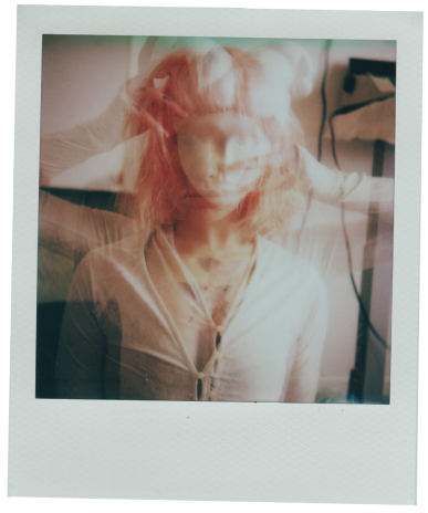 Polaroid self portrait
